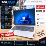 LAPTOP LENOVO IDEAPAD 15 INTEL N4500 4GB 256SSD 15,6"