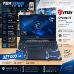 LAPTOP MSI CYBORG 15 B13WFKG i7-13620H / 16Go / 512Go / RTX 5060 8Go