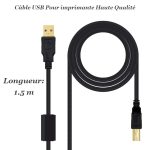 CABLE IMPRIMANTE 1.5 M