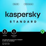 Antivirus Kaspersky Standard 03 postes 01 année