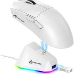 SOURIS ATTACK SHARK X11 WHITE WIRELESS WIRED+2.4G+BT