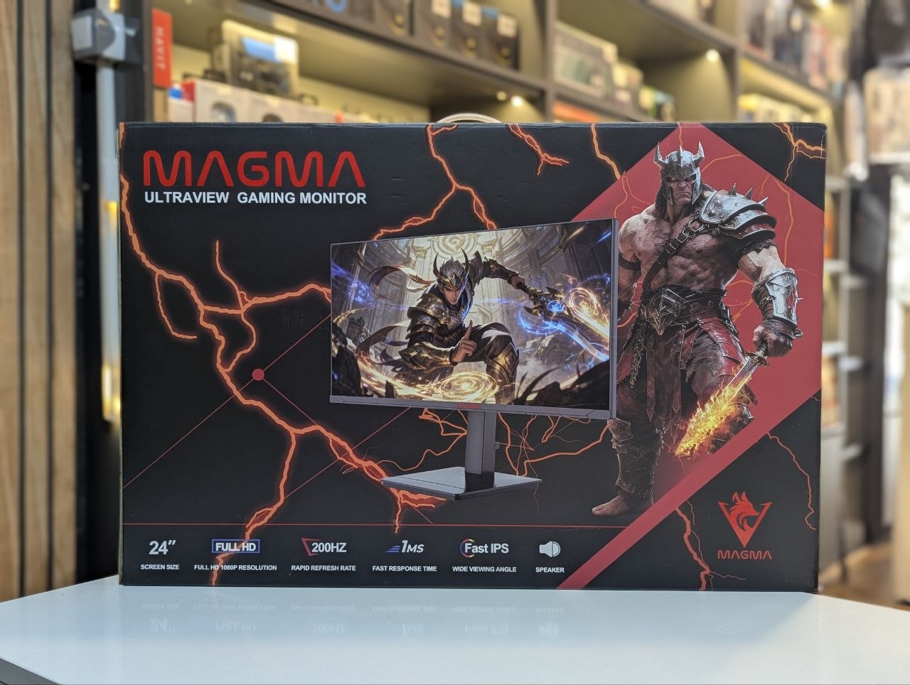 MONITEUR MAGMA 24″ FHD 200HZ FAST IPS MONITEUR MAGMA 24″ FHD 200HZ FAST IPS – Image 1